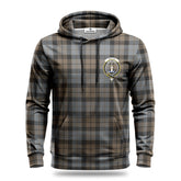 MacKay Weathered Tartan Crest Hoodie